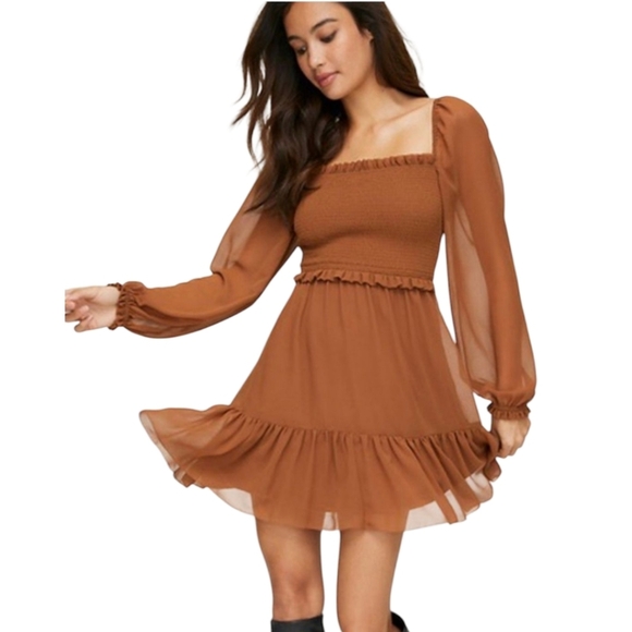 Aritzia Wilfred  Laken Tempest Mini Dress Size  XS - Picture 1 of 5